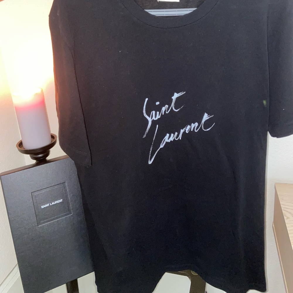 Saint Laurent Signature Oversized T-Shirt
